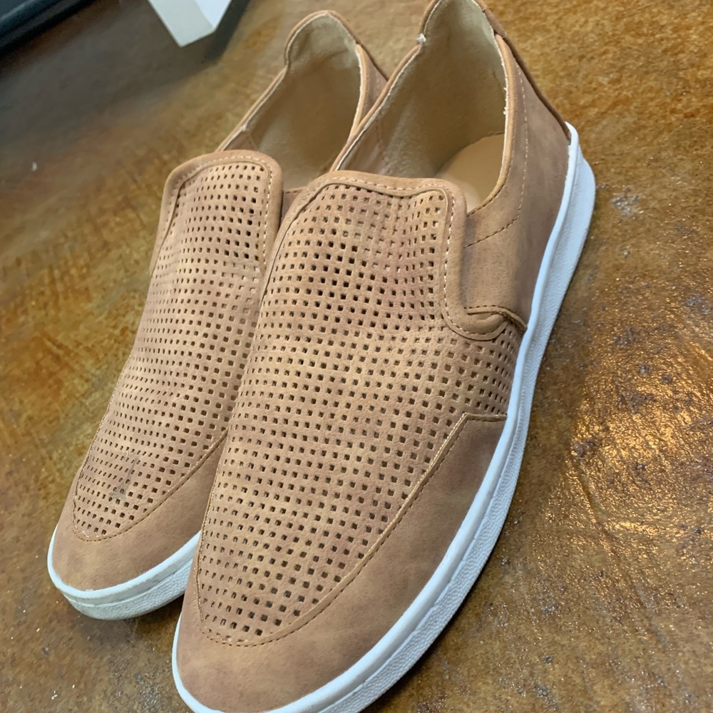 CCOCCI tan slide sneaker